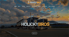 Desktop Screenshot of holickybrosinc.com